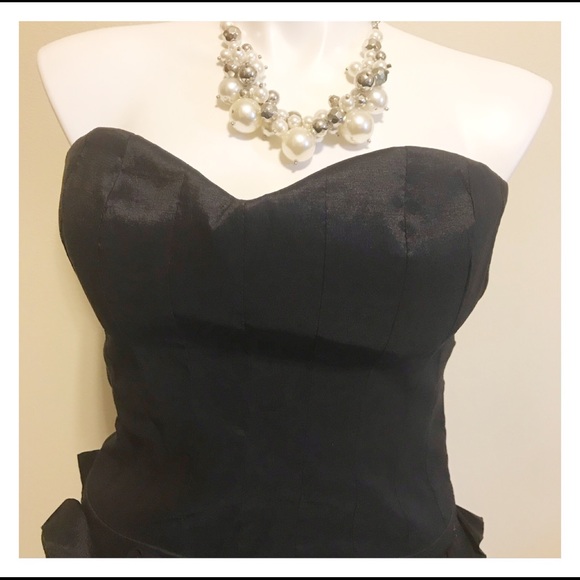 🔥SIZE 14 MAXANDCLEO FLORAL BLACK DRESS🔥 - Picture 7 of 8